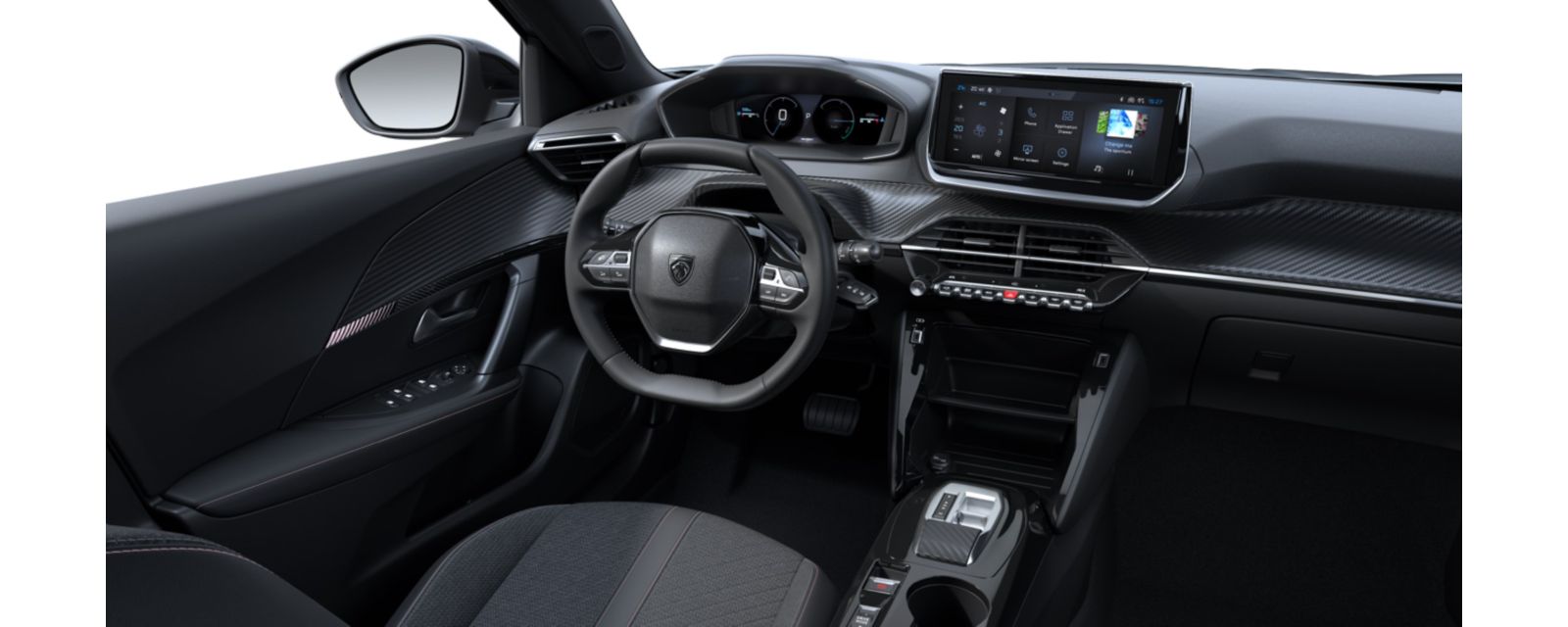 Peugeot 2008 Hybrid e-DCS6 Allure — Tableau de bord